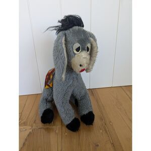 Vintage Princess Toys 1973 Droopy Eyes Donkey Stuffed Animal
